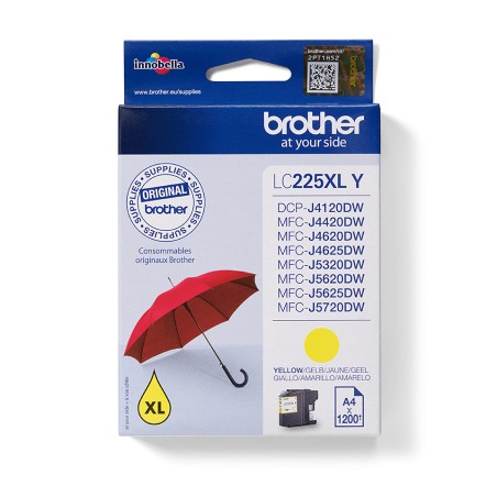Brother Ink Yellow, 10mlHigh capacity